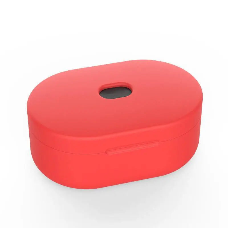 Silicone Protective Case for Redmi Airdots Earphone Bluetooth Wireless Headset Case for Xiaomi Redmi Airdots TWS Headphone Case