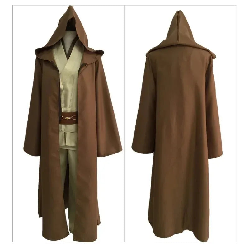 Anakin Skywalker Fans with Authentic Cloak and Light Saber Star and Wars Jedi Knight Cos Costume Set Halloween costume