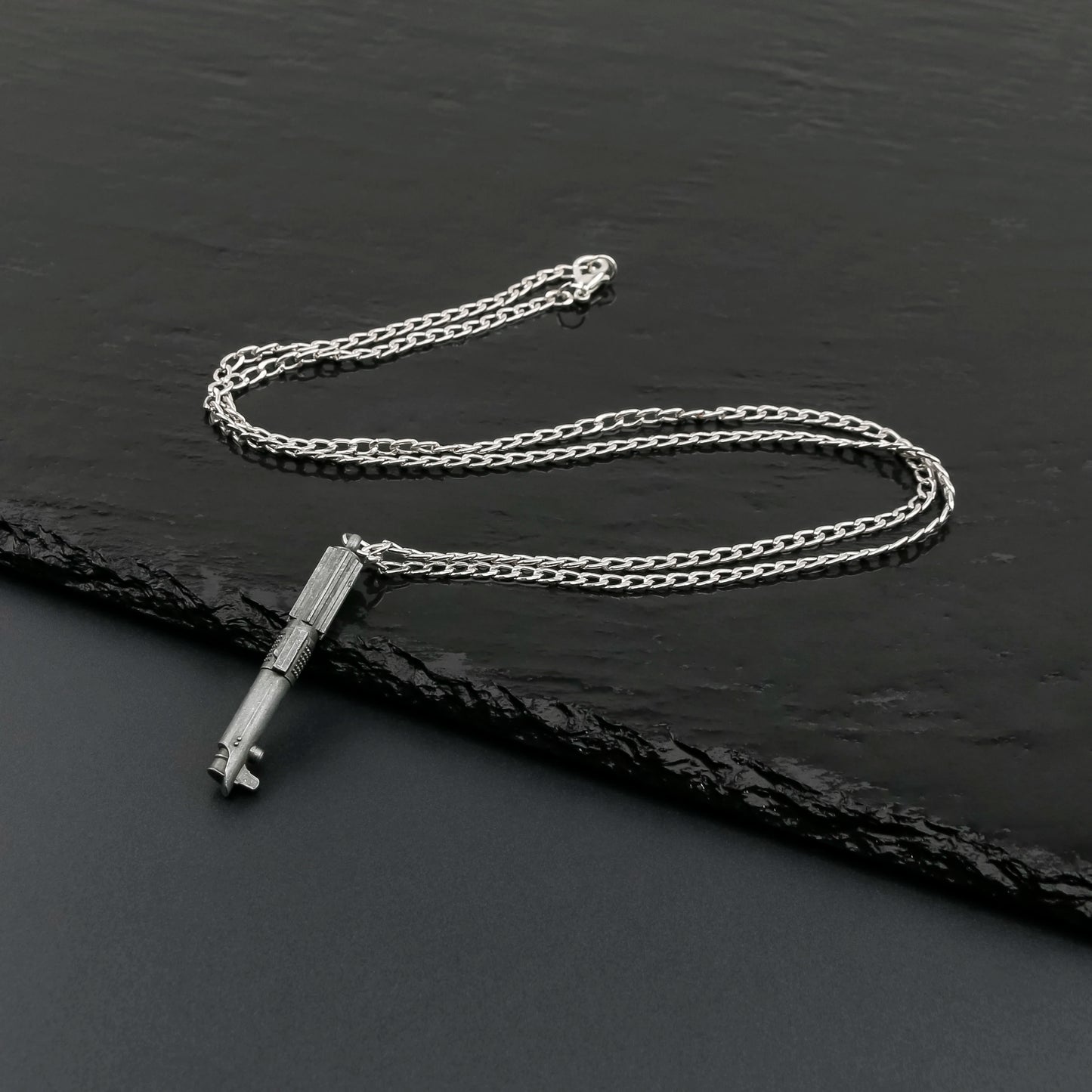 TXQSABER Lightsaber Anakin Cal Kestis Obi-Wan MINI Laser Sword Necklace Jedi Heavy Dueling Accessories Cosplay Toys for Adult