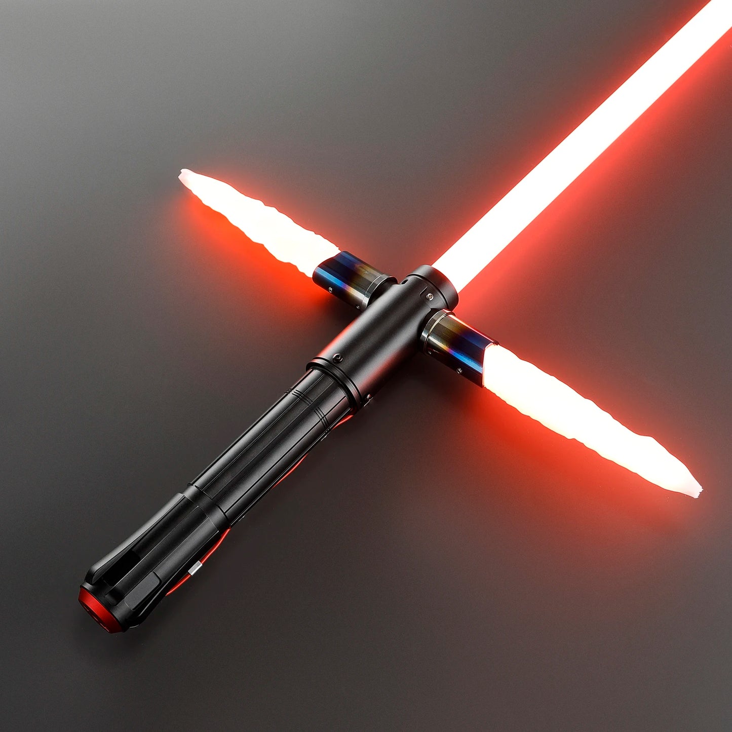 DamienSaber Kylo Ren Lightsaber Metal Hilt Force Heavy Dueling Saber Motion Control with 34 Sound Fonts Sensitive Smooth Swing