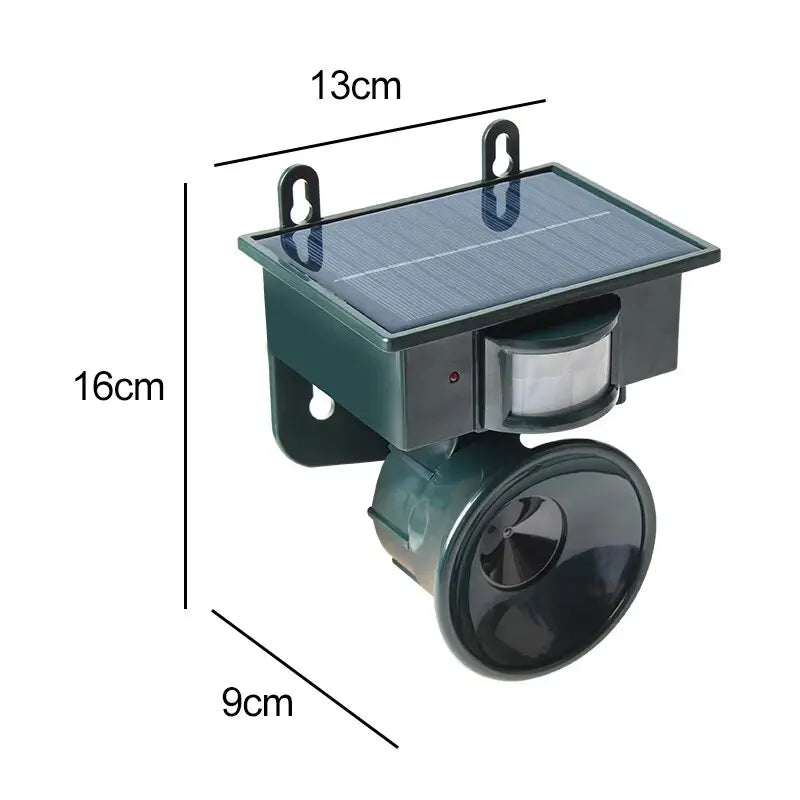 Solar Ultrasonic Bird Repellent Deer Repellent Cat Repellent Dog Repellent Mouse Repellent New Animal Repellent
