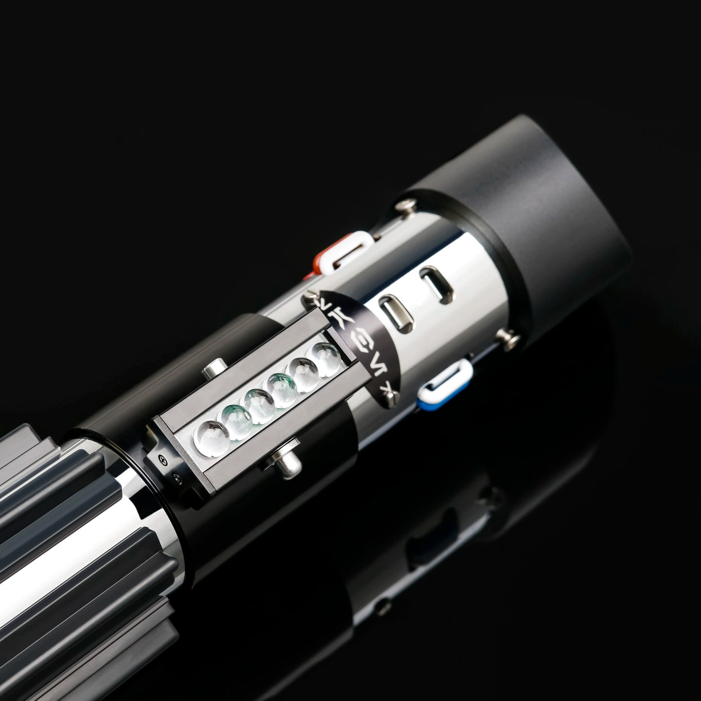 TXQ Anankin Lightsaber Darksaber RVS Empty Hilt NO BLADE Cosplay Toy SKYWALKER Graflex LUKE Accessories Toy Parts SNV4 HANDLE