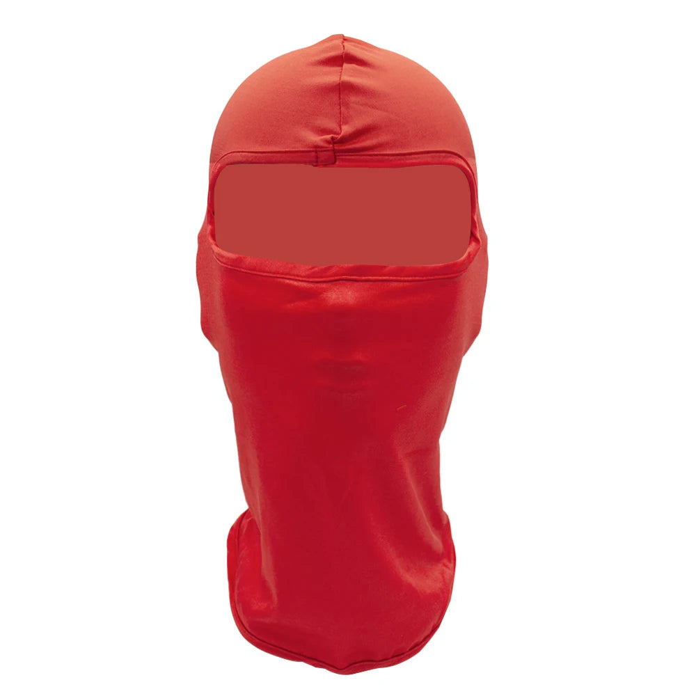 Breathable Balaclava Motorcycle Face Mask Moto Helmet Bandana Hood Windproof Dustproof Face Shield Men's MTB Bike Full Face Mask