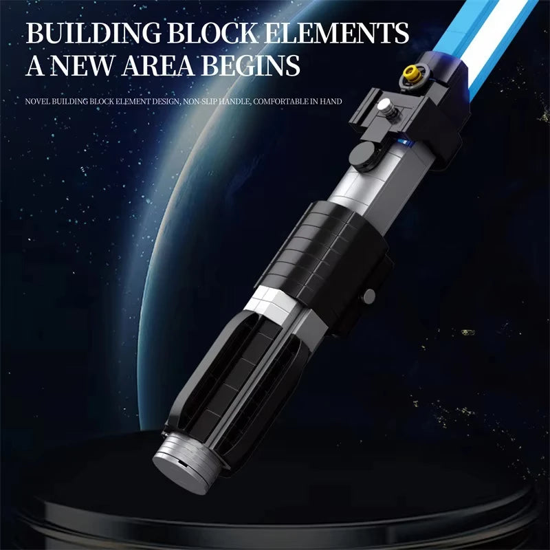 DIY Star Plan Lightsaber Space Wars Sword The Force LASER Saber Jedi Cosplay Weapon Building Blocks Bricks boys Toys Kids Gifts