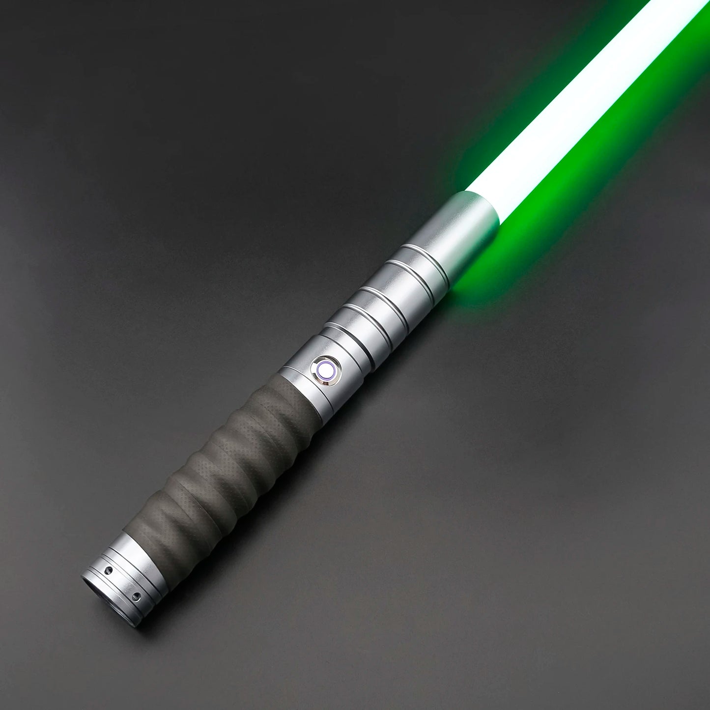TXQSABER Heavy Dueling RGB Lightsaber NeoPixel SNV4 Smooth Swing Metal Hilt with Strap Blaster Force Jedi Cosplay Toys for Adult