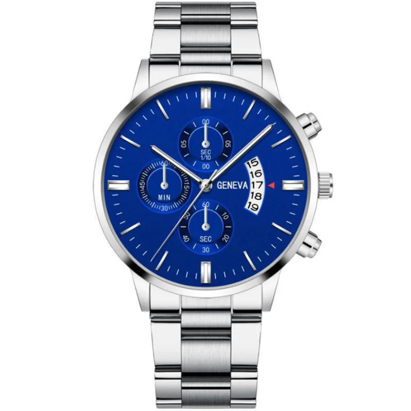 New Fashion Mens Sports Watches Luxury Calendar Quartz Wristwatch Business Watches Man Clock Relogio Masculino Reloj Hombre