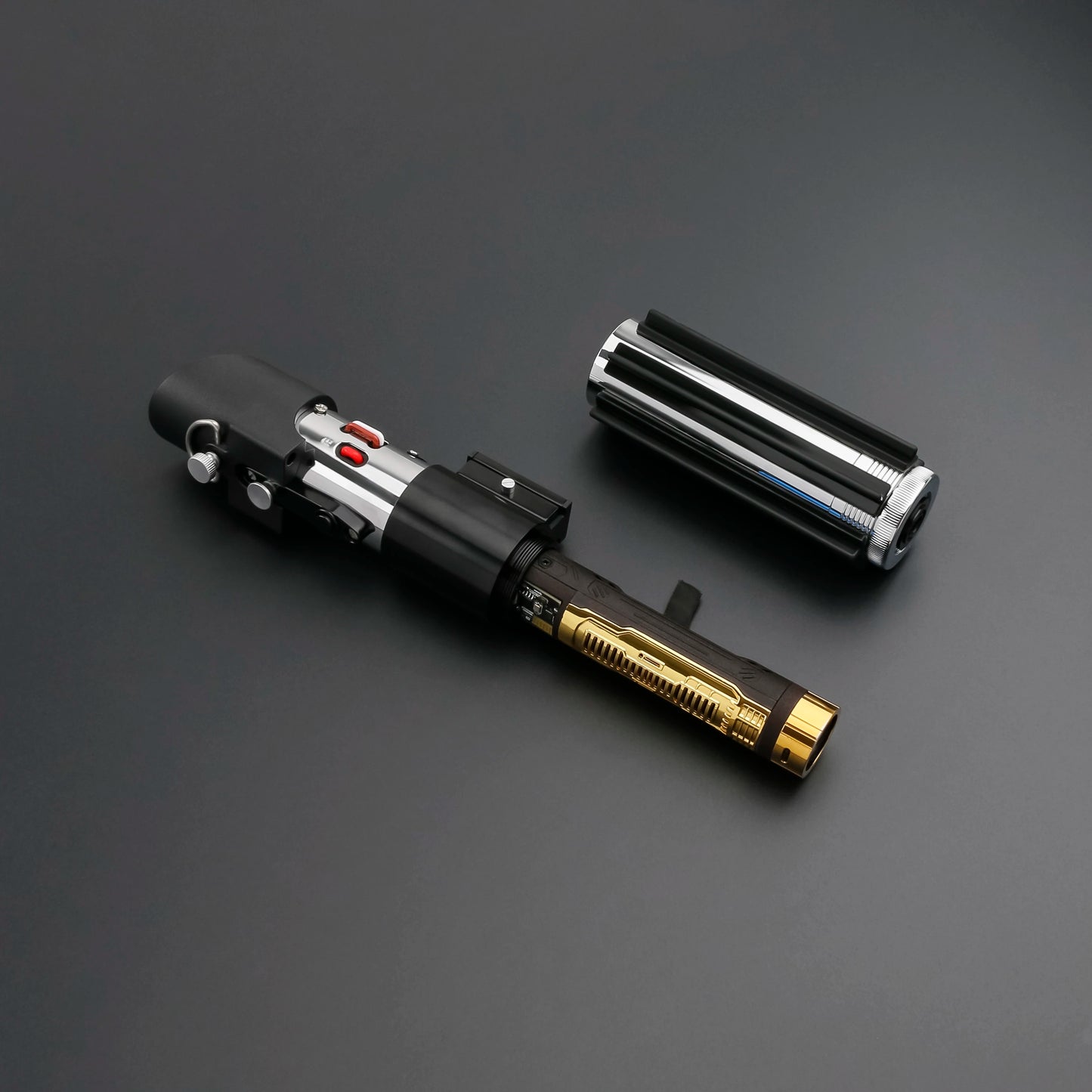 TXQSABER Lightsaber Neopixel Smooth Swing Laser Sword Metal Handle LED Strip Blade Jedi Cosplay Christmas Gift Vader Replica