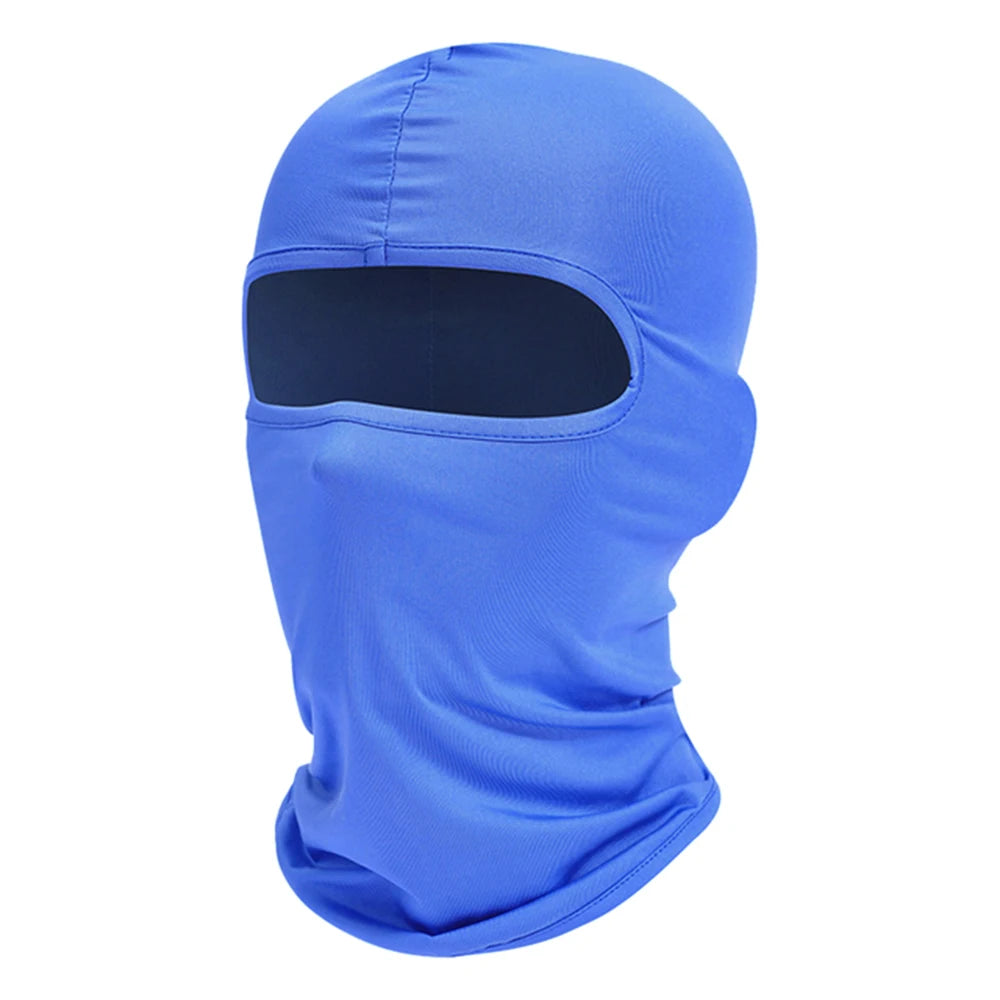 Breathable Balaclava Motorcycle Face Mask Moto Helmet Bandana Hood Windproof Dustproof Face Shield Men's MTB Bike Full Face Mask