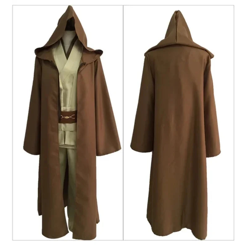 Anakin Skywalker Fans with Authentic Cloak and Light Saber Star and Wars Jedi Knight Cos Costume Set Halloween costume