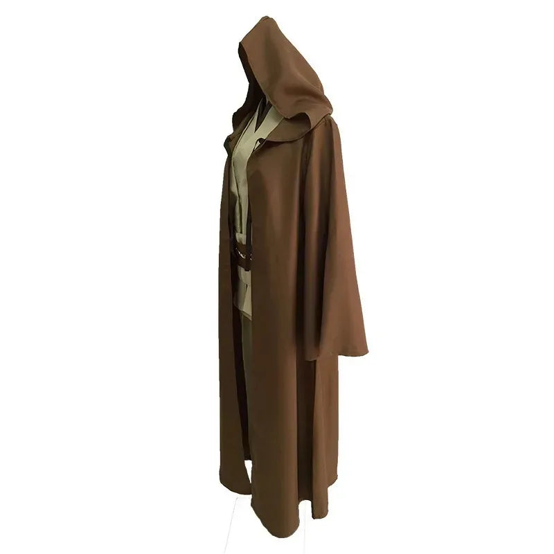 Anakin Skywalker Fans with Authentic Cloak and Light Saber Star and Wars Jedi Knight Cos Costume Set Halloween costume