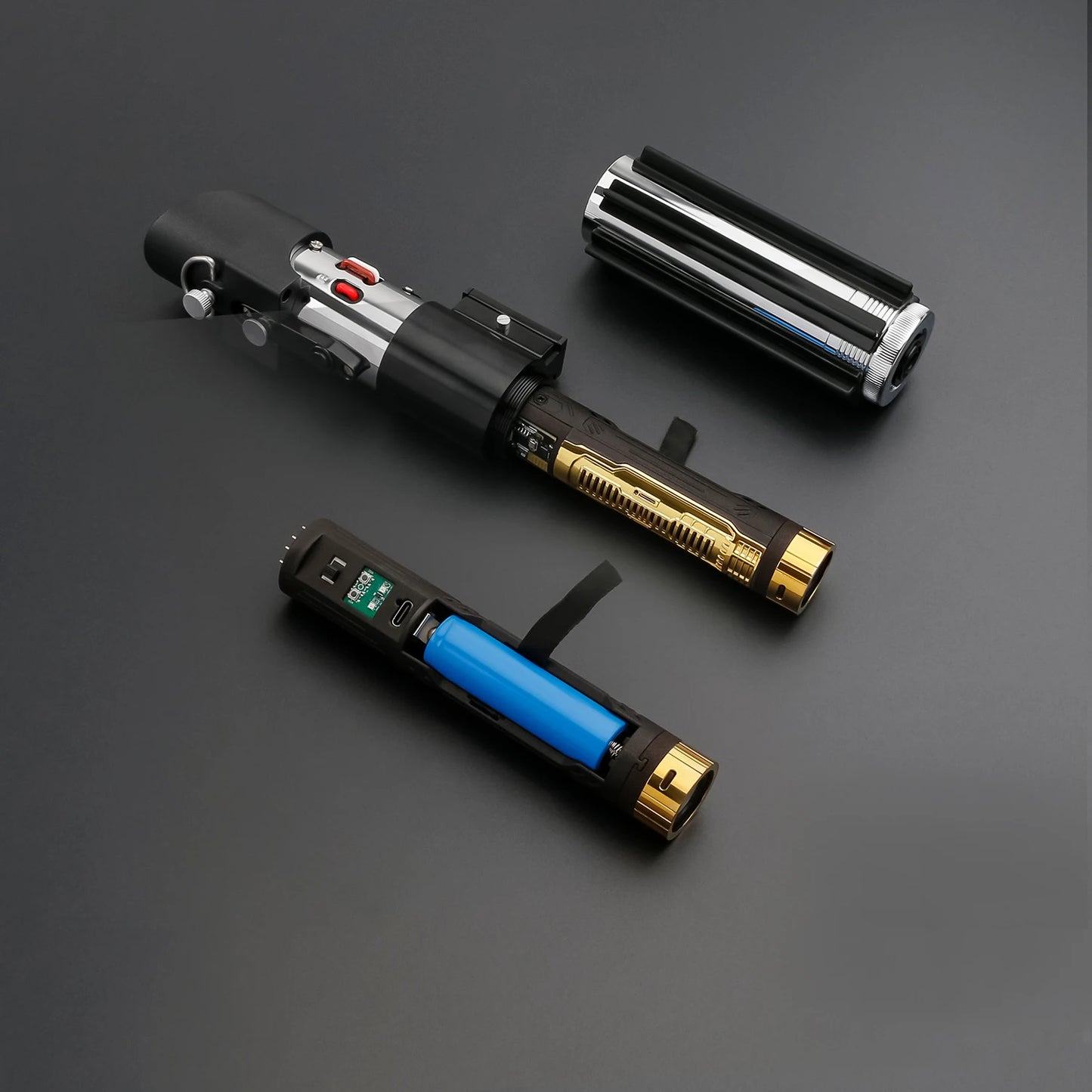 TXQSABER High Quality Darth Vader Neo Pixel Lightsaber Force Heavy Dueling Smooth Swing Light Saber Infinite Color Changing