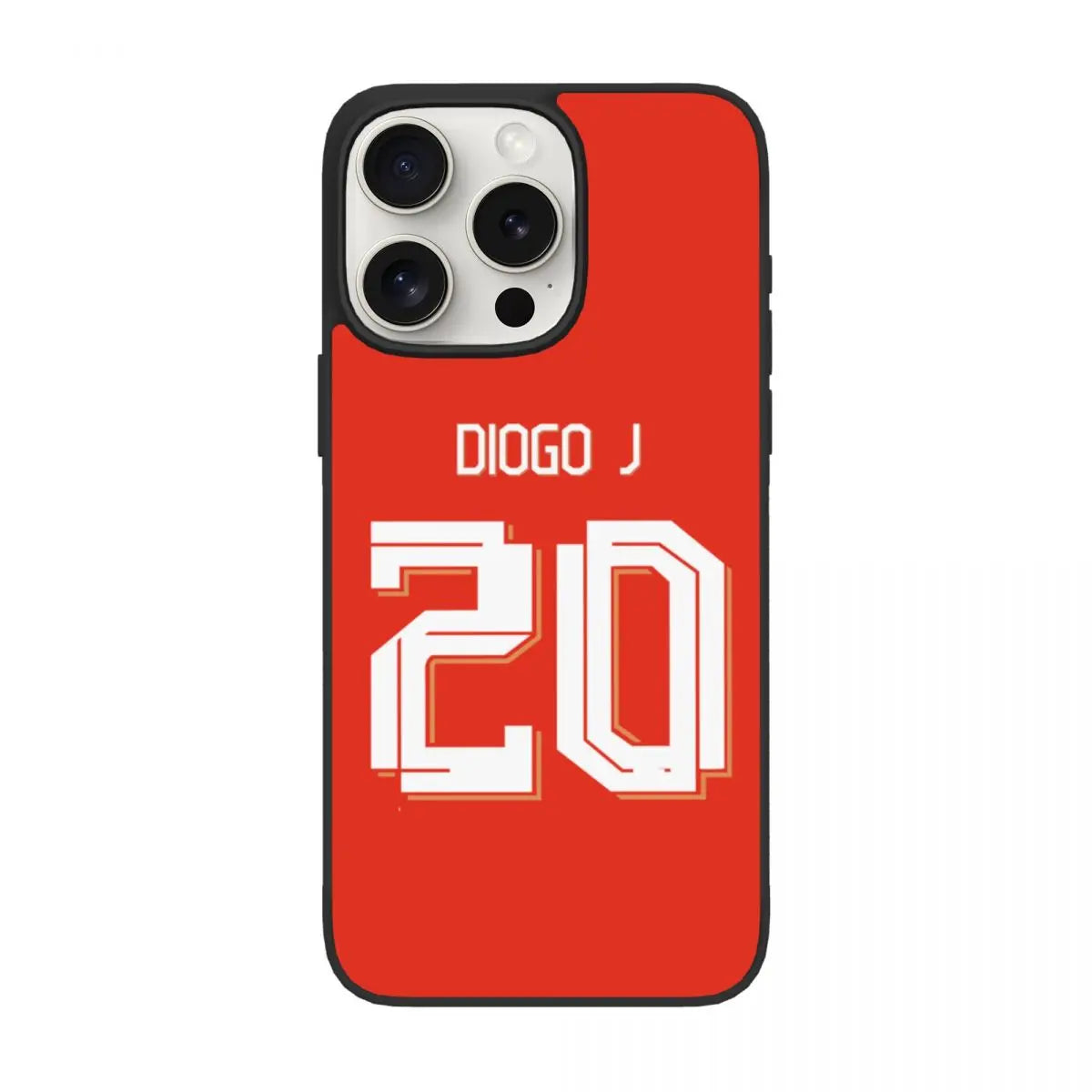 Diogo Jota Soccer Football Phone Case For iPhone 15 Pro TPU Shockproof Phone Cover