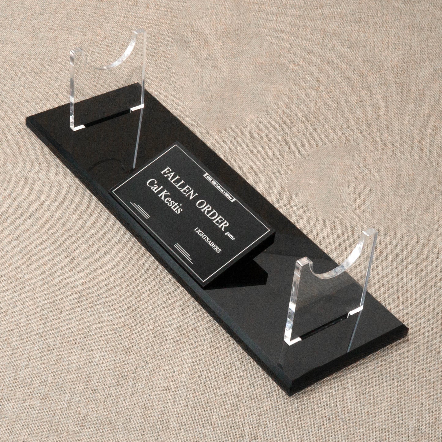FALLEN ORDER Lightsabers collection display stand saber nameplate acrylic material 89sabers ELFsaber LGTsaber Can be used