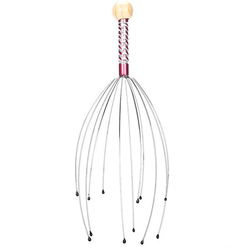 1/2sopus Head Massager Scalp Massage Claw Soul Extractor Relieves Tension Muscle Relaxation Relief Tiredness Massager Care Tools