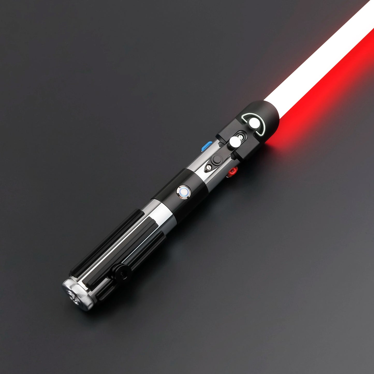TXQSABER Lightsaber Neopixel Smooth Swing Laser Sword Metal Handle LED Strip Blade Jedi Cosplay Christmas Gift Vader Replica