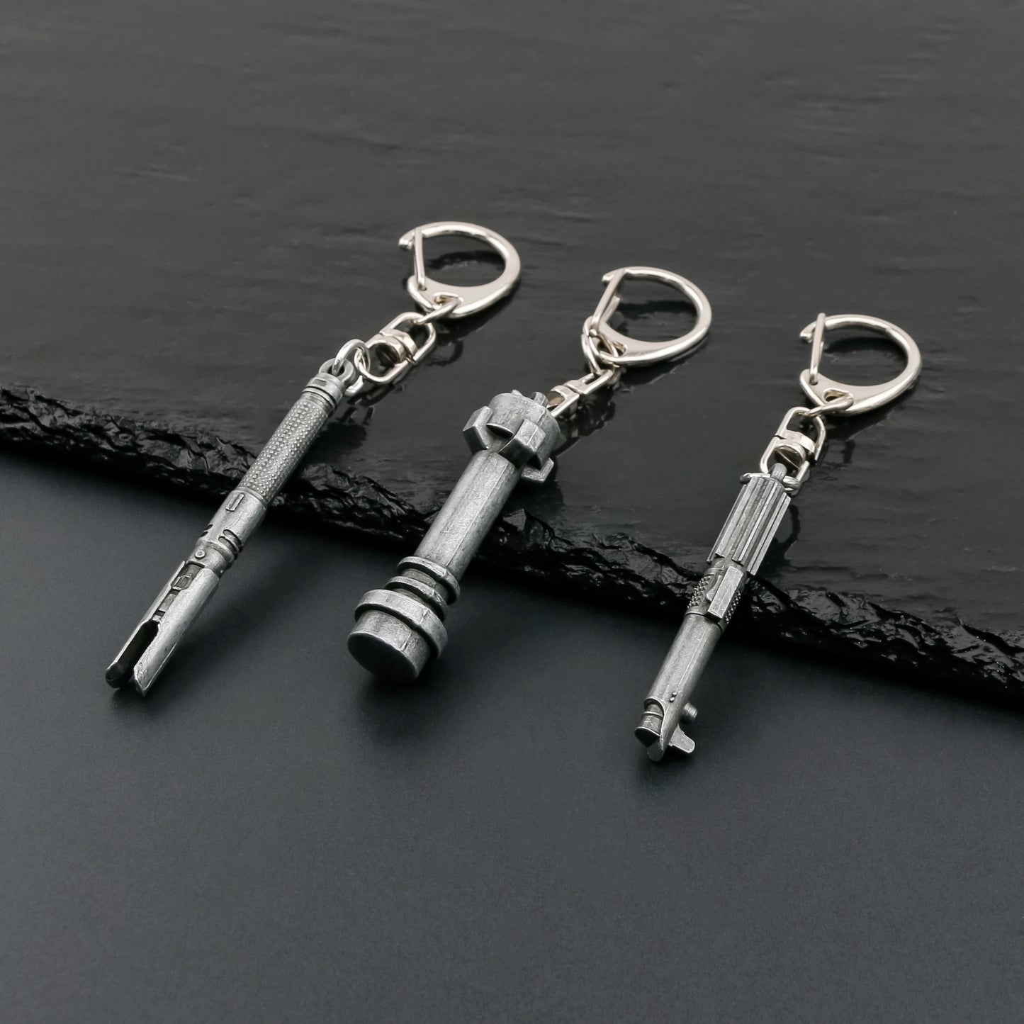 TXQSABER Lightsaber Anakin Cal Kestis Obi-Wan MINI Laser Sword Necklace Jedi Heavy Dueling Accessories Cosplay Toys for Adult