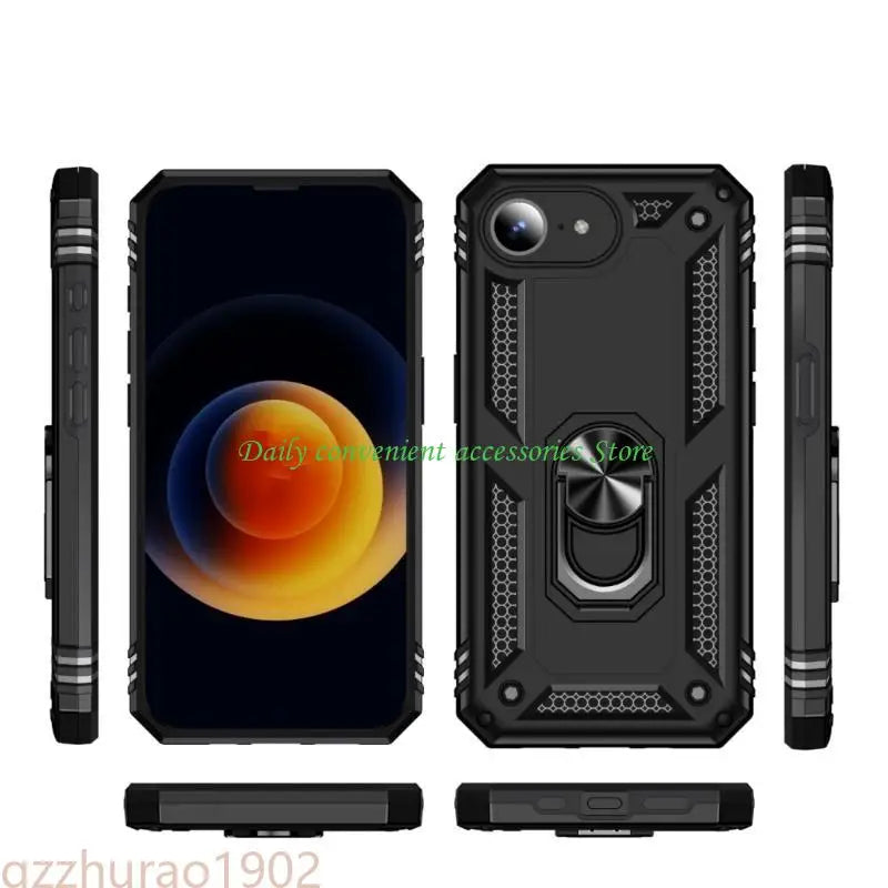 97QB Heavy Duty Case with Impact Resistant Shield Designs & Convenient Kickstands Feature Shockproof Case for phone 16E