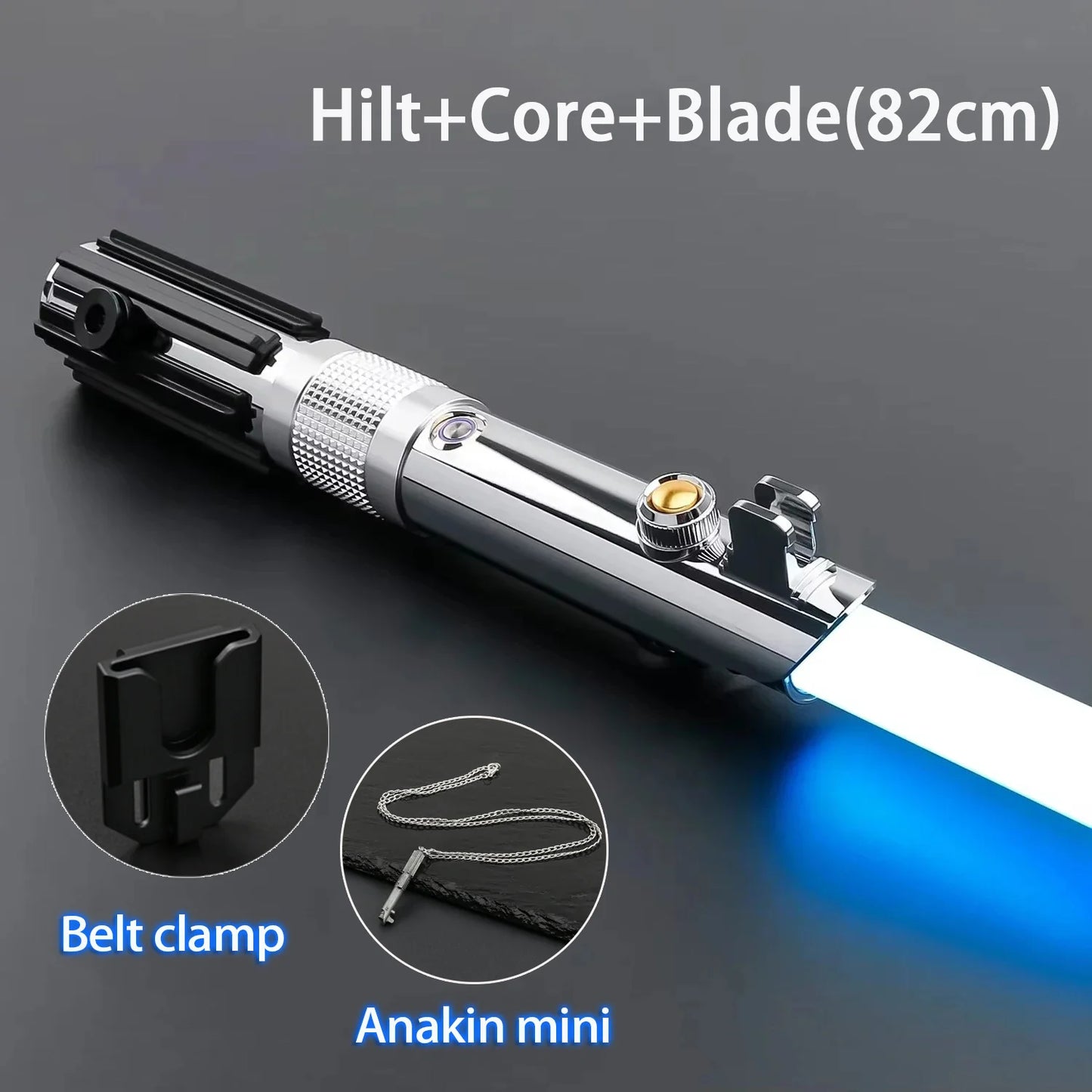 TXQSABER High Quality Anakin Series Replica Lightsaber Metal Hilt Heavy Dueling RGB Pixel Laser Sword 27 Sets Soundfonts Cosplay
