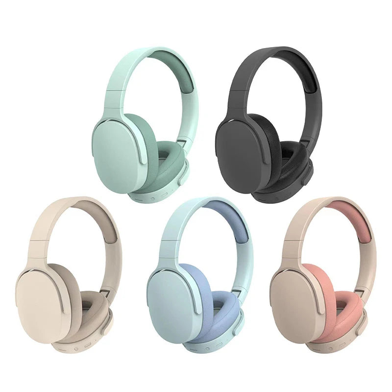 Original P2961 Wireless Headphones Bluetooth Fashion 5.3 Earphone For Samsung iPhone Stereo HIFI Headset Game Earbuds With Mic