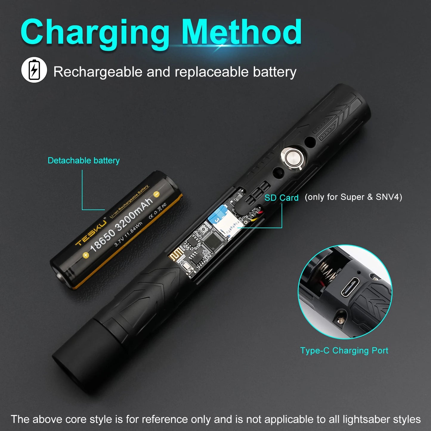 TXQSABER Lightsaber Neo Pixel SNV4 Pro Smooth Swing Metal Handle Blaster Force Laser Sword Cosplay Toys Replica Dark Sith Qimir