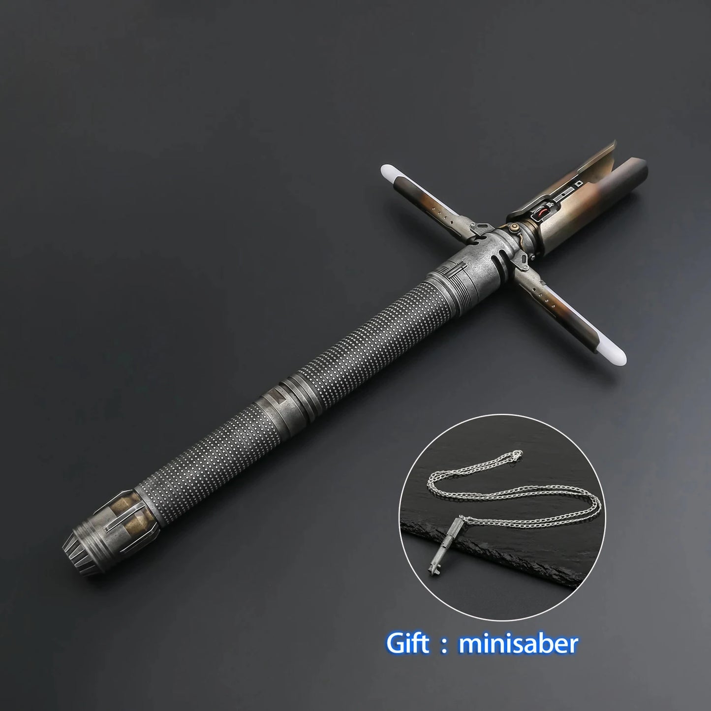 TXQSABER 30types Film Replica Metal Hilt with Electronic Kit No Blade RGB or Neopixel SNV4-Pro Proffie Cosplay Toys for Adult