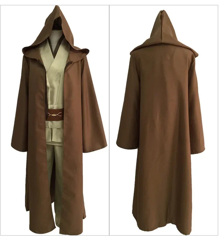 Anakin Skywalker Fans with Authentic Cloak and Light Saber Star and Wars Jedi Knight Cos Costume Set Halloween costume