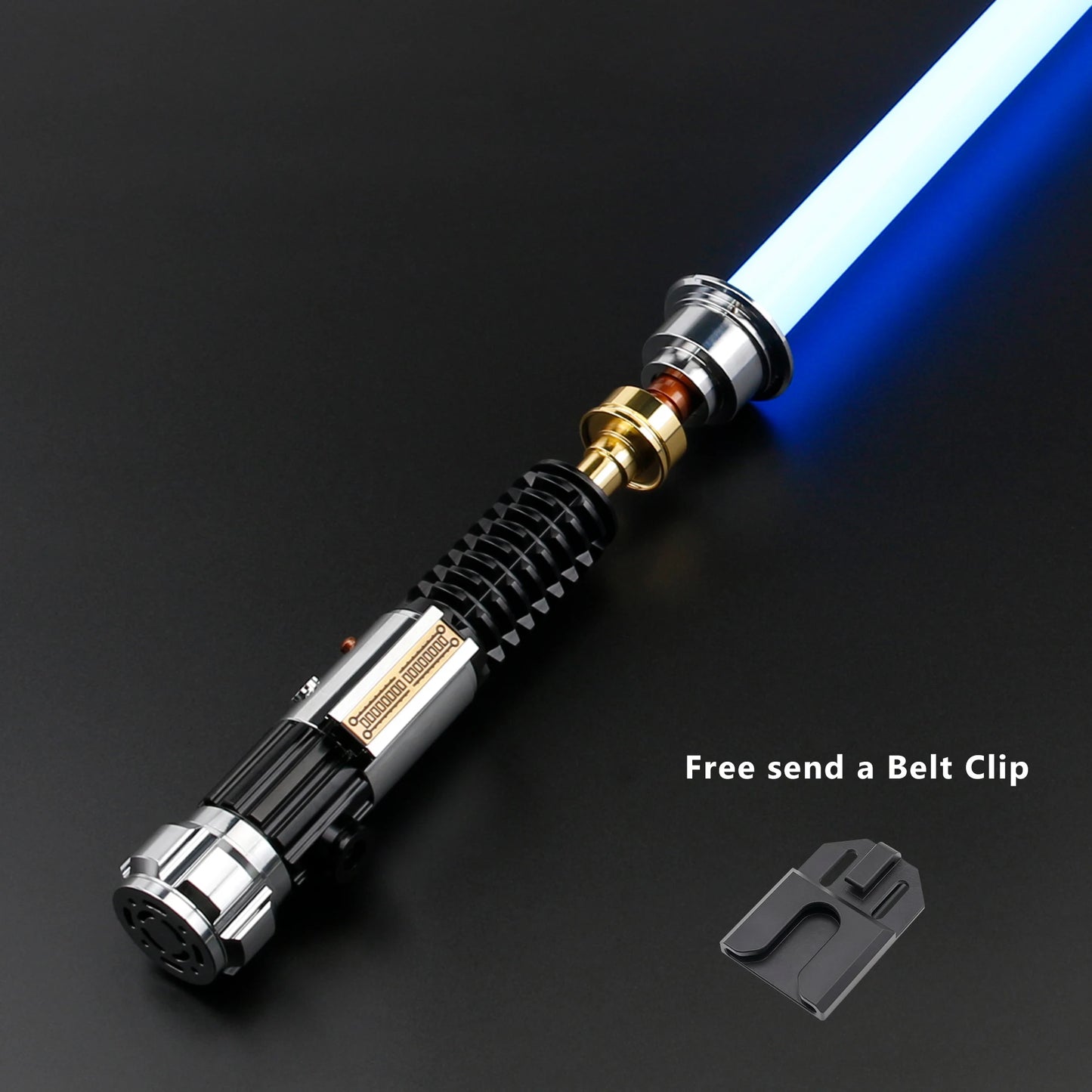 TXQSABER Lightsaber Obi-Wan EP3 SDRGB Pixel Laser Sword Smooth Swing Blaster FOC Metal Hilt Heavy Dueling Jedi Light Sword Toys