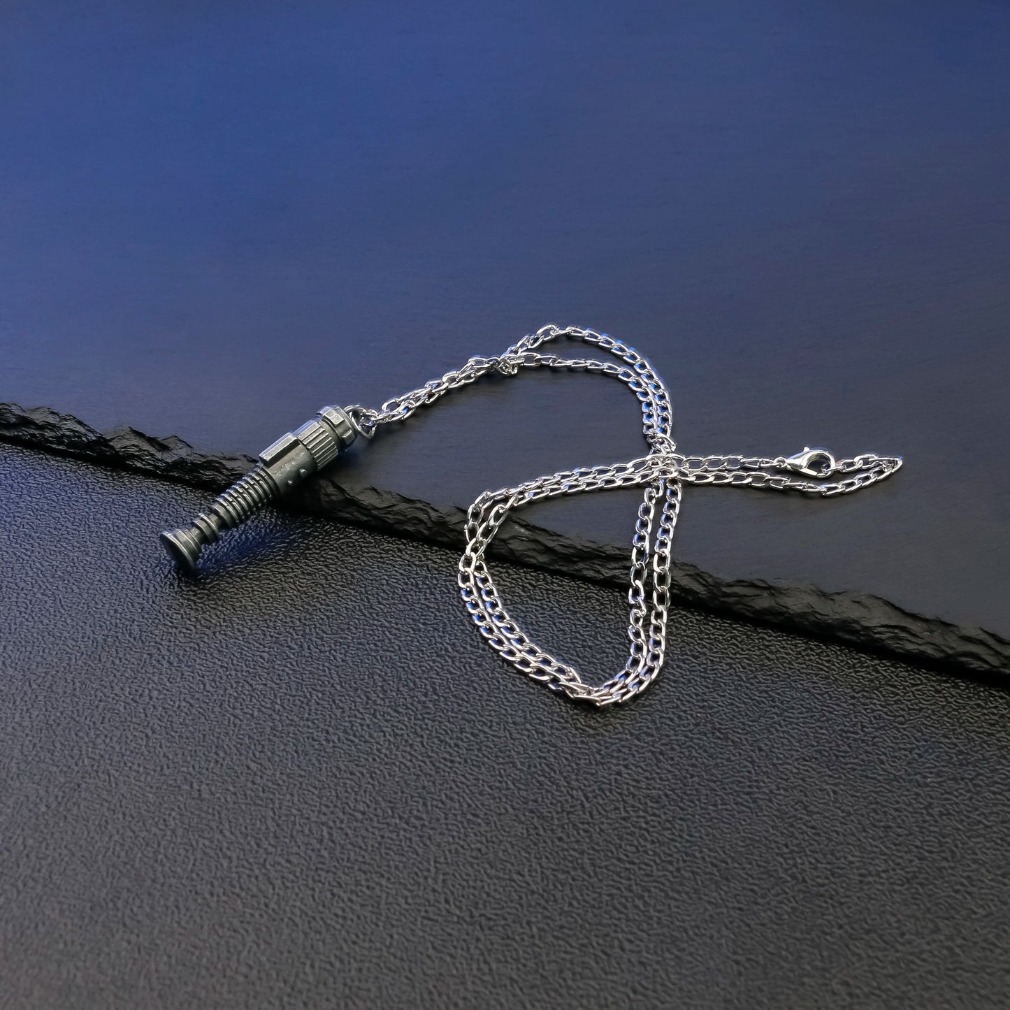 TXQSABER Lightsaber Anakin Cal Kestis Obi-Wan MINI Laser Sword Necklace Jedi Heavy Dueling Accessories Cosplay Toys for Adult