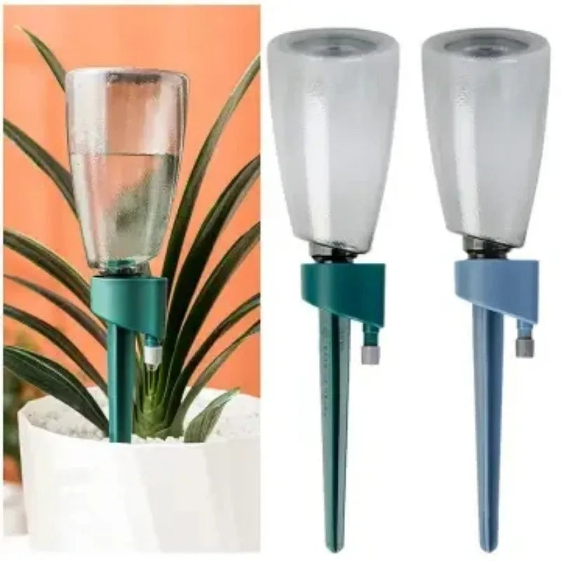 Adjustable Plant Self Watering Spikes Automatic Drip Irrigation System for Indoor Outdoor Gardening Fits Bottles Garden Tool
