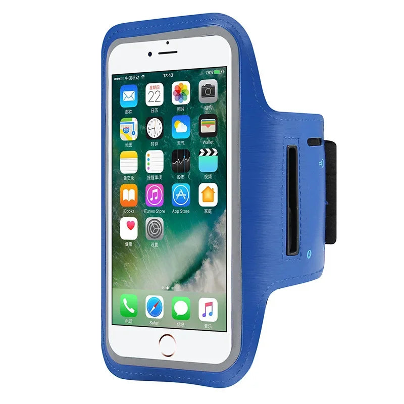 5-7inch Mobile Phone Armband Outdoor Sports Holder Gym Running Phone Bag Arm Band Cases for iPhone Samsung Xiaomi Redmi Holder