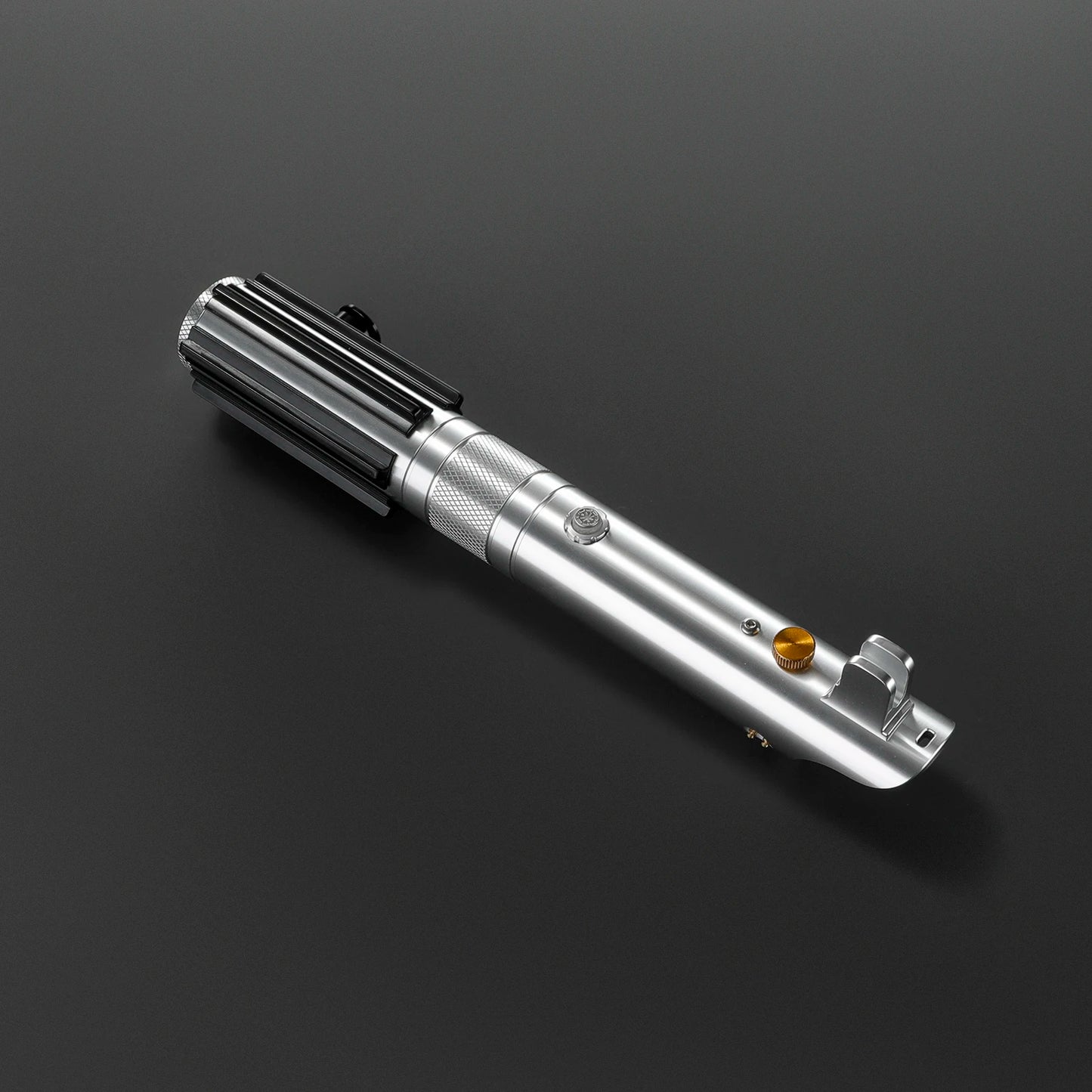 DamienSaber Anakin Lightsaber Force Heavy Dueling Light Saber Motion Control  Infinite Color Changing with 34 Sound Fonts