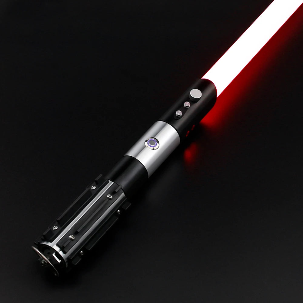 TXQSABER Lightsaber Neopixel Smooth Swing Laser Sword Metal Handle LED Strip Blade Jedi Cosplay Christmas Gift Vader Replica