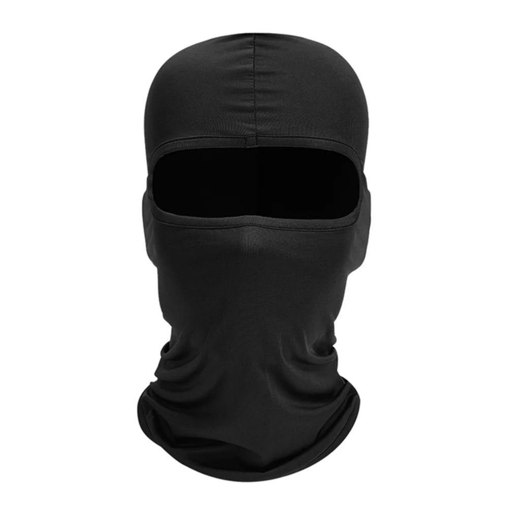 Breathable Balaclava Motorcycle Face Mask Moto Helmet Bandana Hood Windproof Dustproof Face Shield Men's MTB Bike Full Face Mask