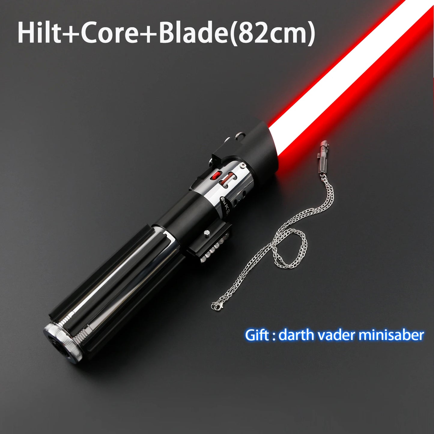 TXQSABER High Quality Darth Vader Neo Pixel Lightsaber Force Heavy Dueling Smooth Swing Light Saber Infinite Color Changing