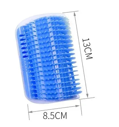 New pet Cat Corner Scrubber Massager Cat Scratching Scratching Scratcher Cat Brush Comb Massage Corner Brush Pet Supplies