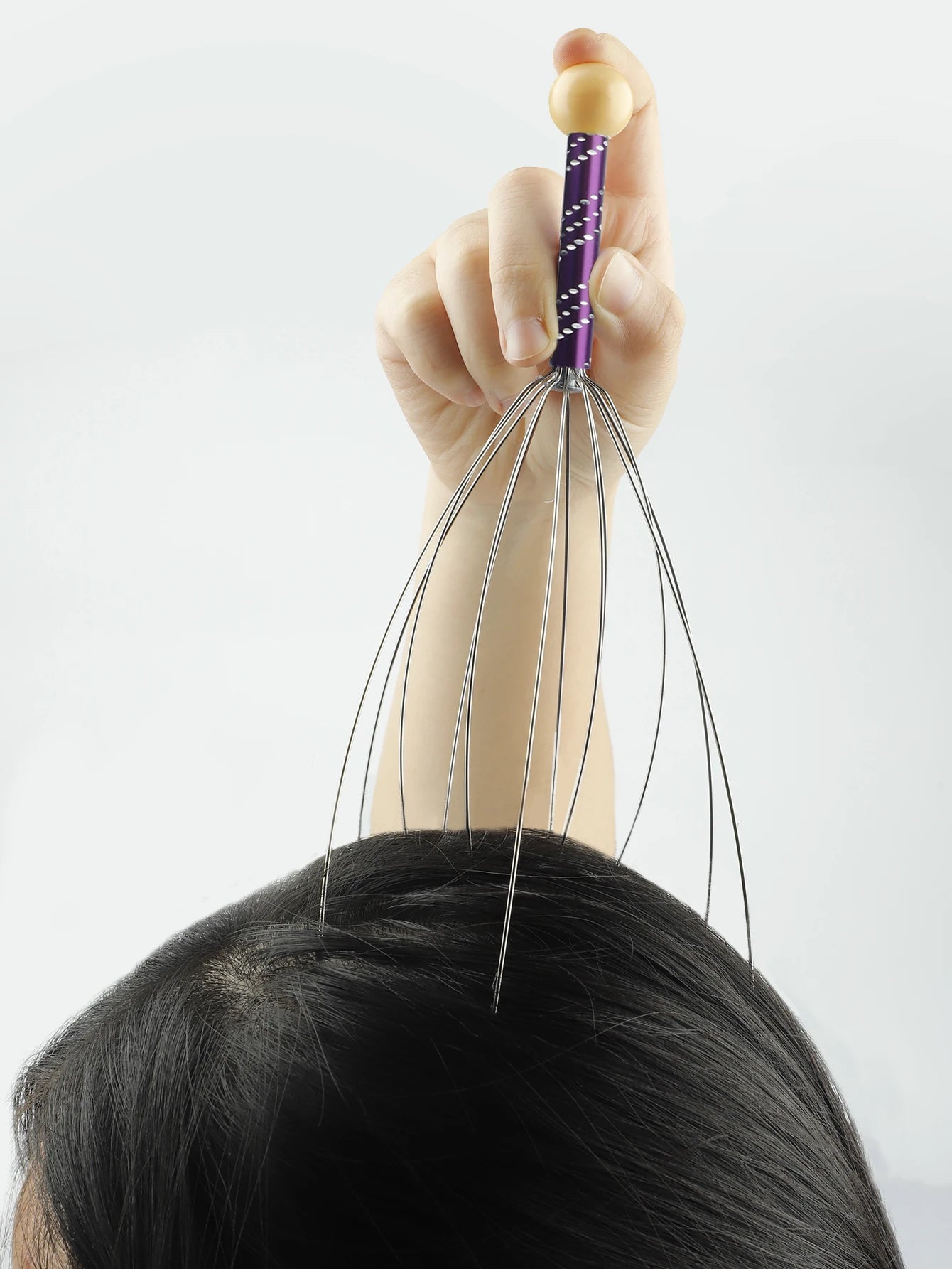 1/2sopus Head Massager Scalp Massage Claw Soul Extractor Relieves Tension Muscle Relaxation Relief Tiredness Massager Care Tools