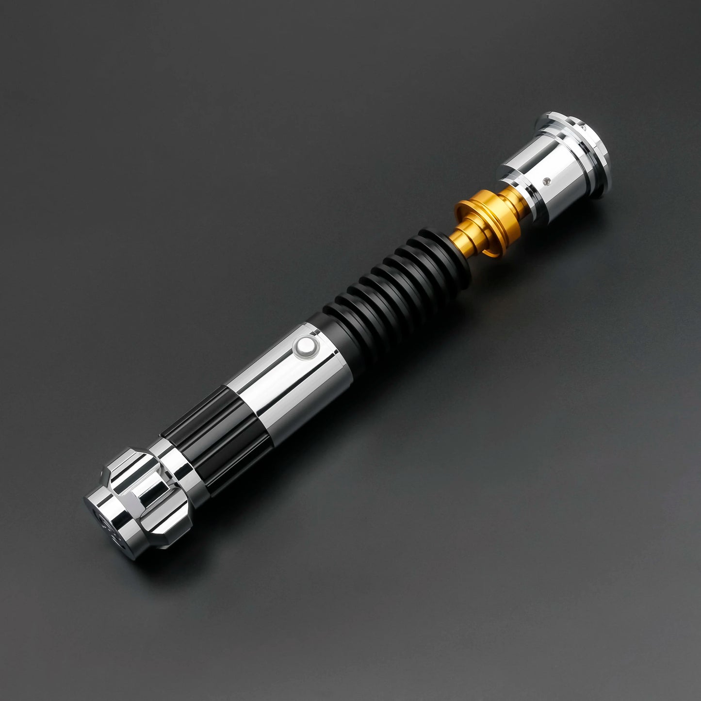 TXQSABER Metal Kenobi hilt Cosplay Toys Jedi Lightsaber Colloection Colors Changing Blaster Bluetooth Gesture Ignition-Only hilt