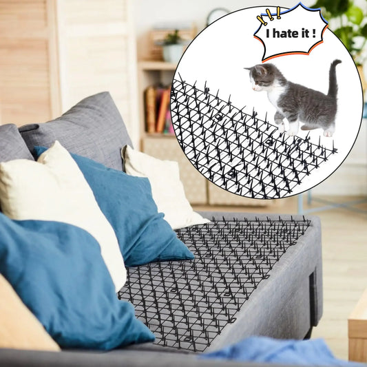 2M Dog Cat Scat Mat Animal Deterrent Repellent Plastic Scarer-Spike Tool Polypropylene Anti Cat Mat Household Garden Tools