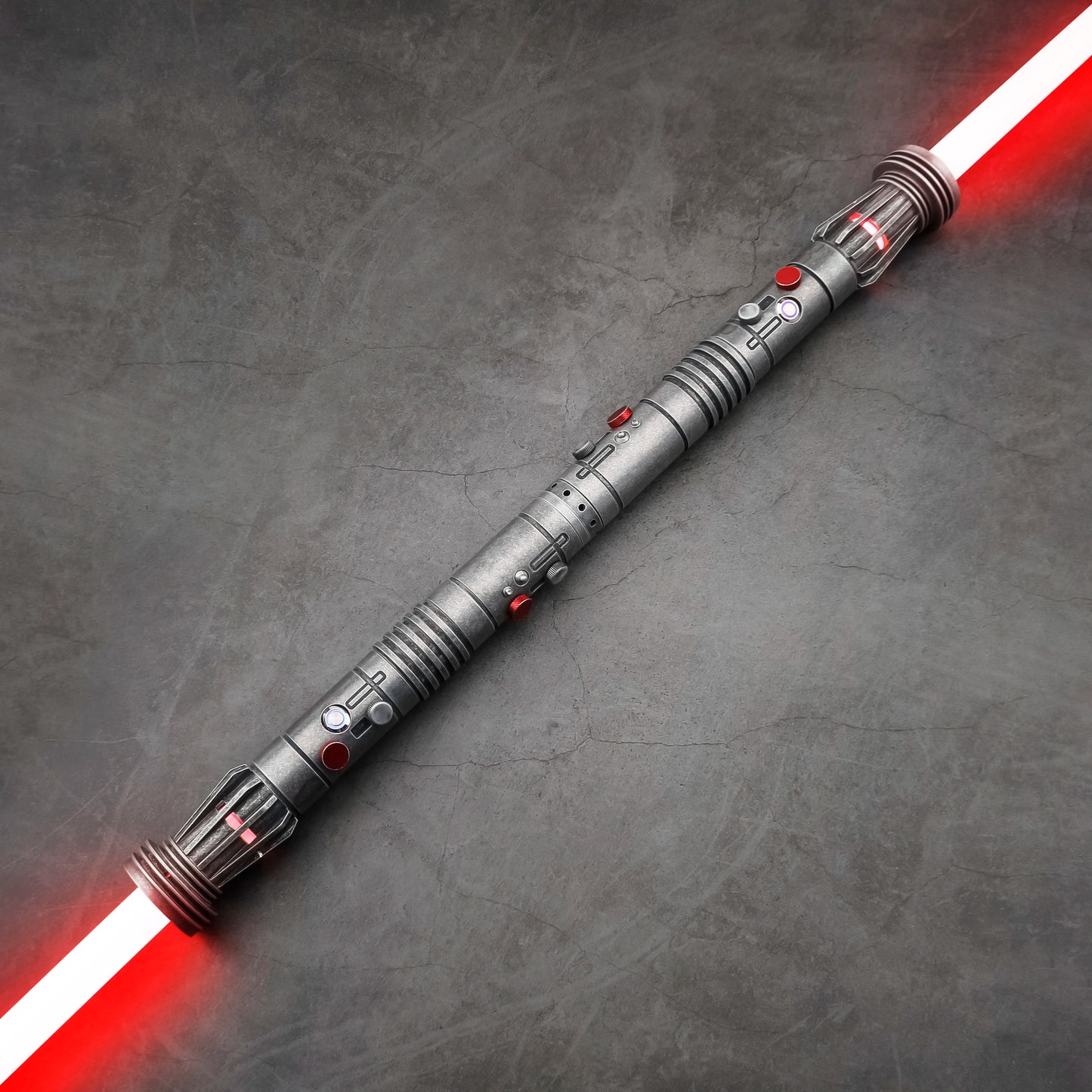 TXQSABER Special Edition Darth maul Heavy Dueling Lightsaber Bluetooth Control Colors Changing Blaster Cosplay Laser Sword Toys