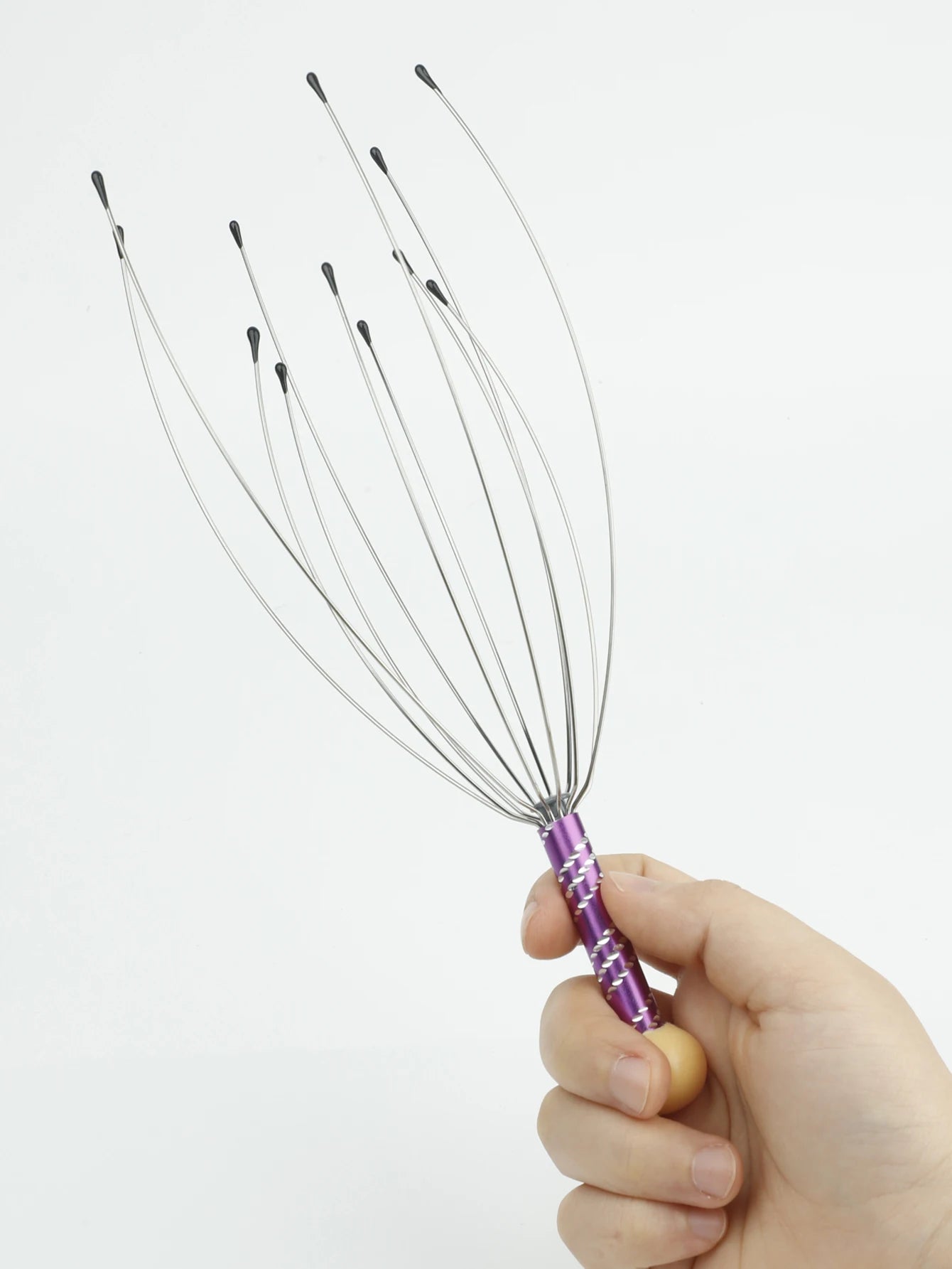 1/2sopus Head Massager Scalp Massage Claw Soul Extractor Relieves Tension Muscle Relaxation Relief Tiredness Massager Care Tools