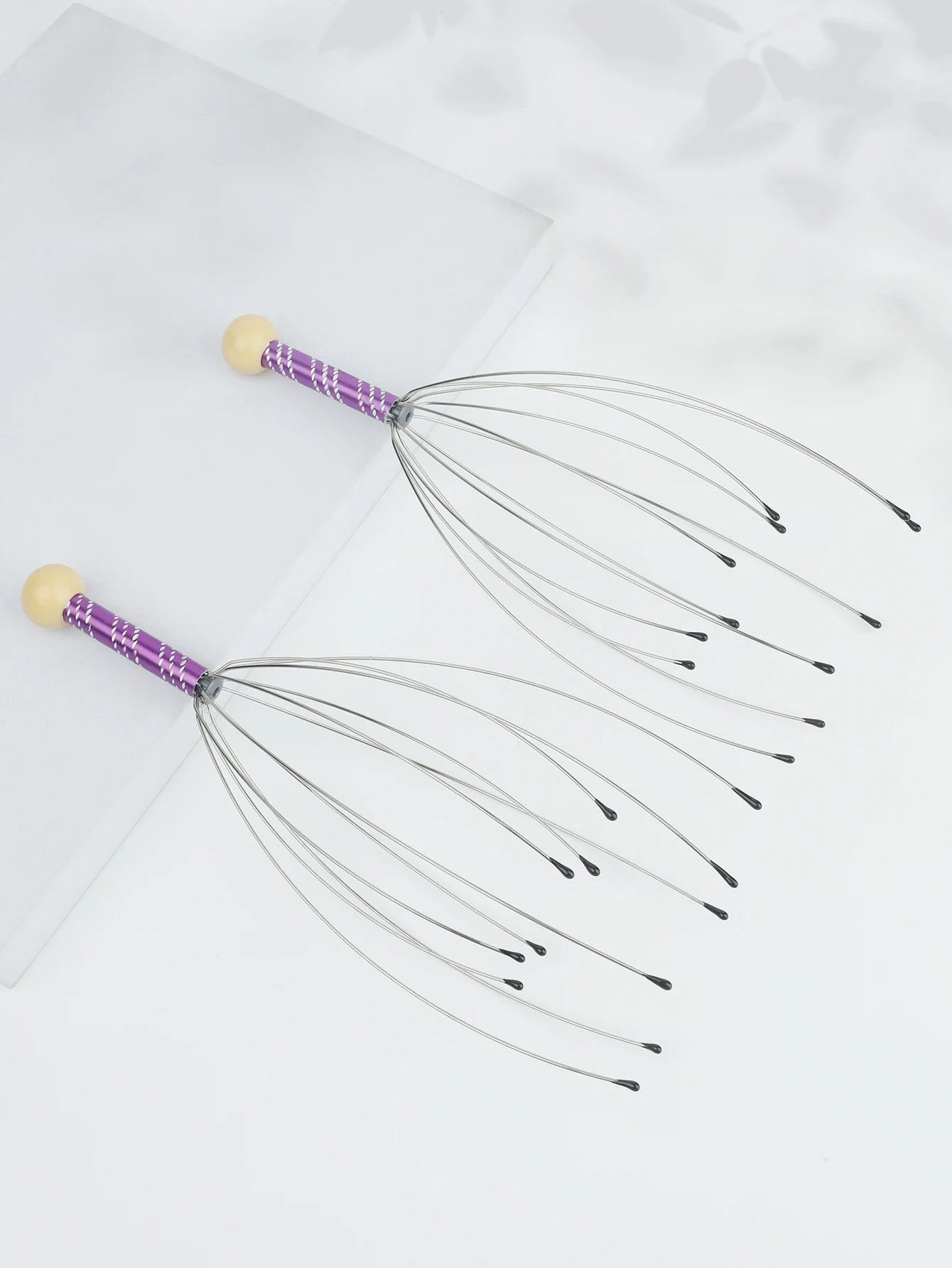1/2sopus Head Massager Scalp Massage Claw Soul Extractor Relieves Tension Muscle Relaxation Relief Tiredness Massager Care Tools