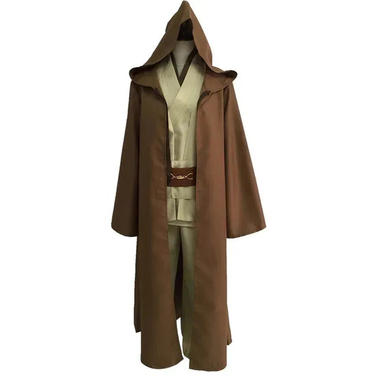 Anakin Skywalker Fans with Authentic Cloak and Light Saber Star and Wars Jedi Knight Cos Costume Set Halloween costume