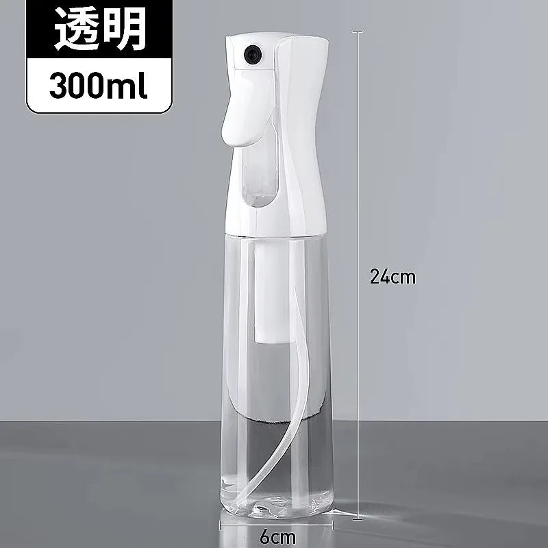 500/300/200ml Hair Spray Bottle Refillable Bottles Continuous Mist Watering Can Automatic Salon Barber Water Sprayer Hair Tools