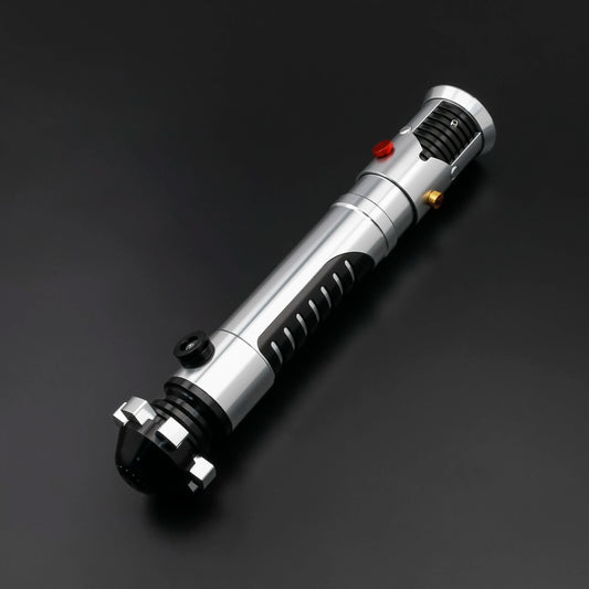 TXQSABER Metal Kenobi hilt Cosplay Toys Jedi Lightsaber Colloection Colors Changing Blaster Bluetooth Gesture Ignition-Only hilt