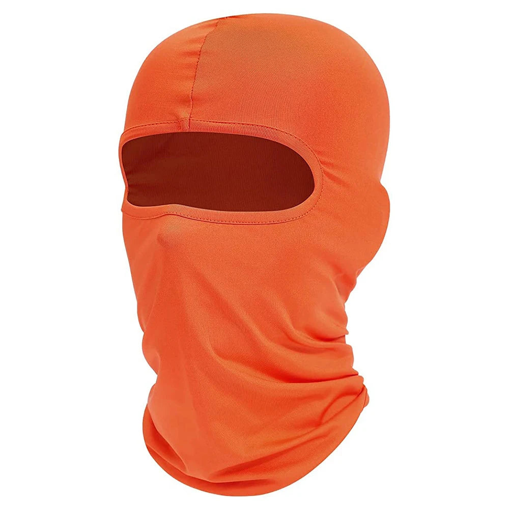 Breathable Balaclava Motorcycle Face Mask Moto Helmet Bandana Hood Windproof Dustproof Face Shield Men's MTB Bike Full Face Mask