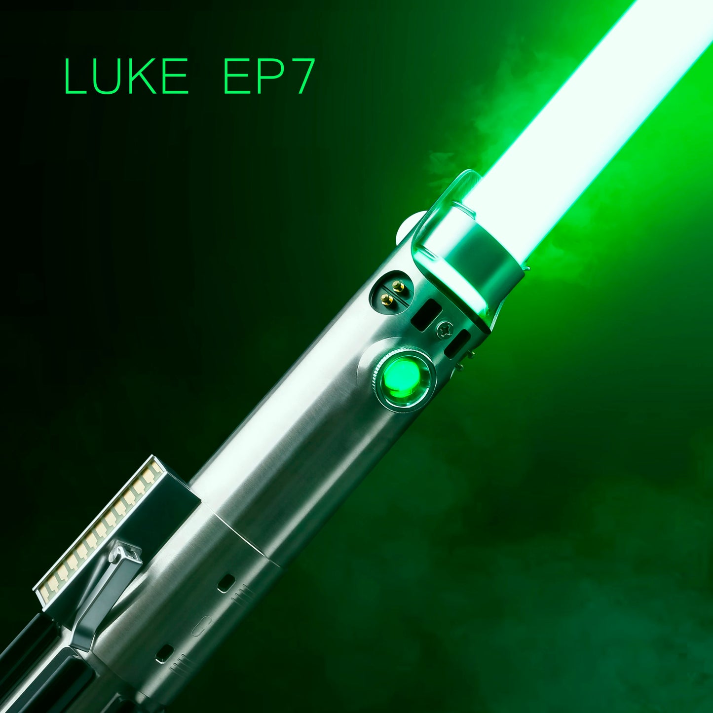 TXQSABER Luke Skywalker Smooth Swing Lightsaber Metal Hilt Gesture Ignition Bluetooth Force Laser Sword Dueling Toys - Only Hilt