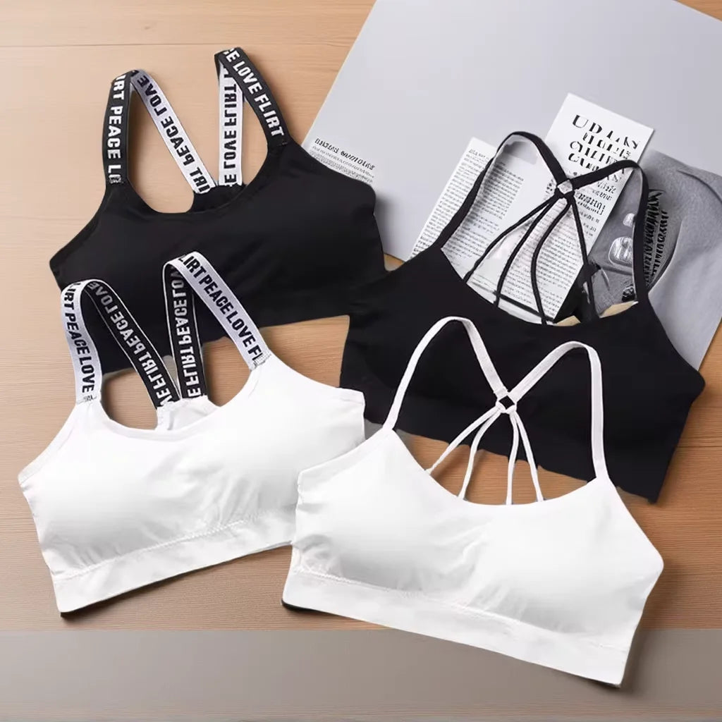 Breathable Sexy Seamless Top Women Sports Bra High Impact For Gym Fitness Yoga Sportswear Push Up Bra