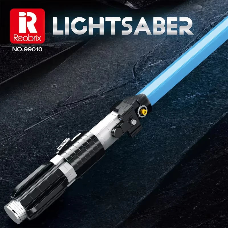 DIY Star Plan Lightsaber Space Wars Sword The Force LASER Saber Jedi Cosplay Weapon Building Blocks Bricks boys Toys Kids Gifts