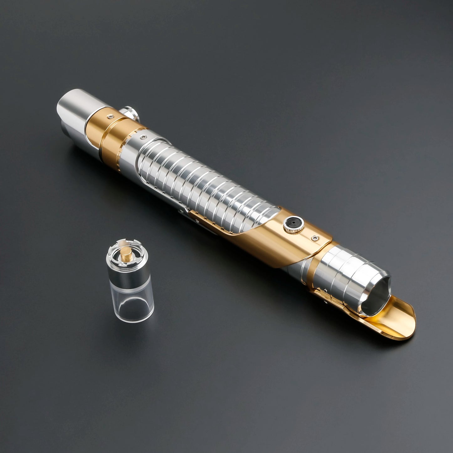 TXQSABER Lightsaber Designed Series Jedi Heavy Dueling Empty Metal Hilt Light Saber Parts Lasersword for Adult Cosplay Toys