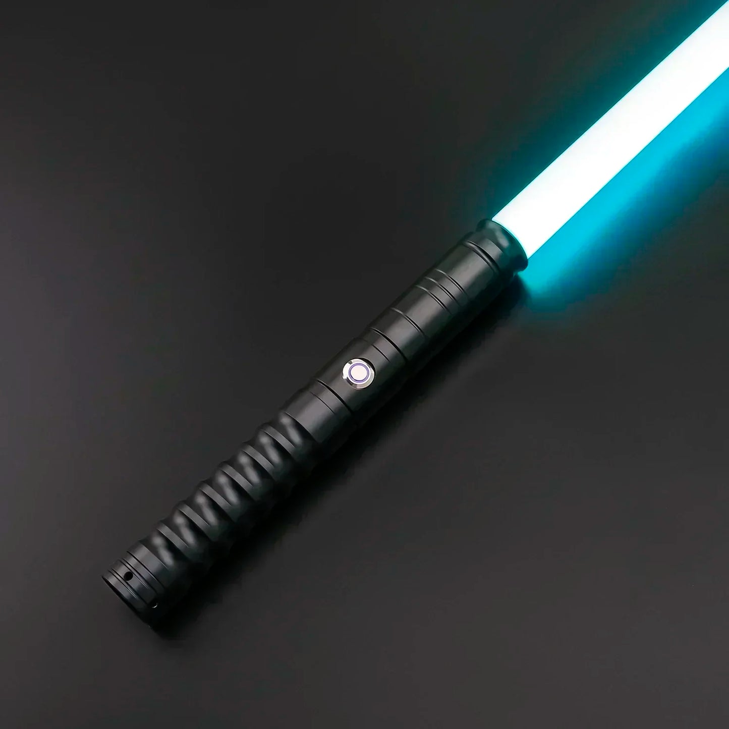 TXQSABER Heavy Dueling RGB Lightsaber NeoPixel SNV4 Smooth Swing Metal Hilt with Strap Blaster Force Jedi Cosplay Toys for Adult